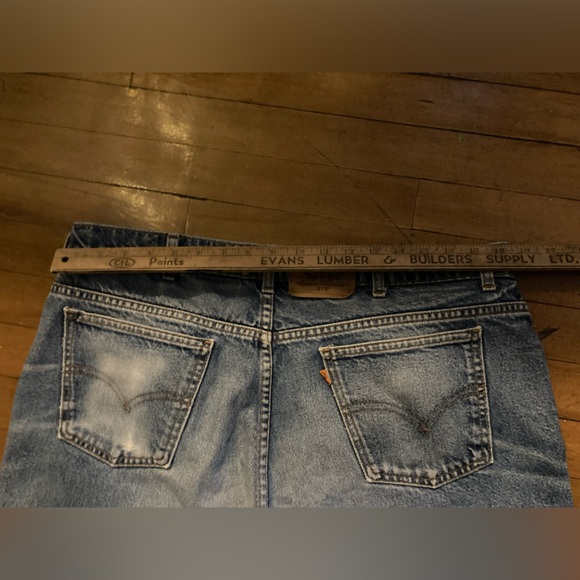 Vintage LEVIS 619 Orange Tab Blue Jeans - Picture 5 of 7